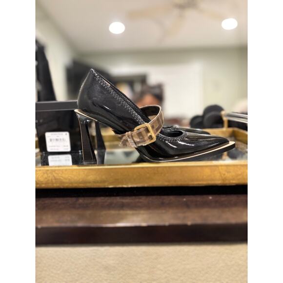 FENDI Zucca FF Logo Patent Leather Pumps Women's US 6 IT36 NWT - Picture 7 of 12